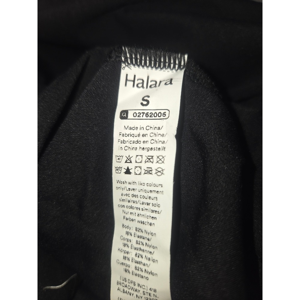 HALARA SoftlyZero Airy Backless Twisted Flare Dress NWT Black 
Small Activewear - Picture 4 of 7